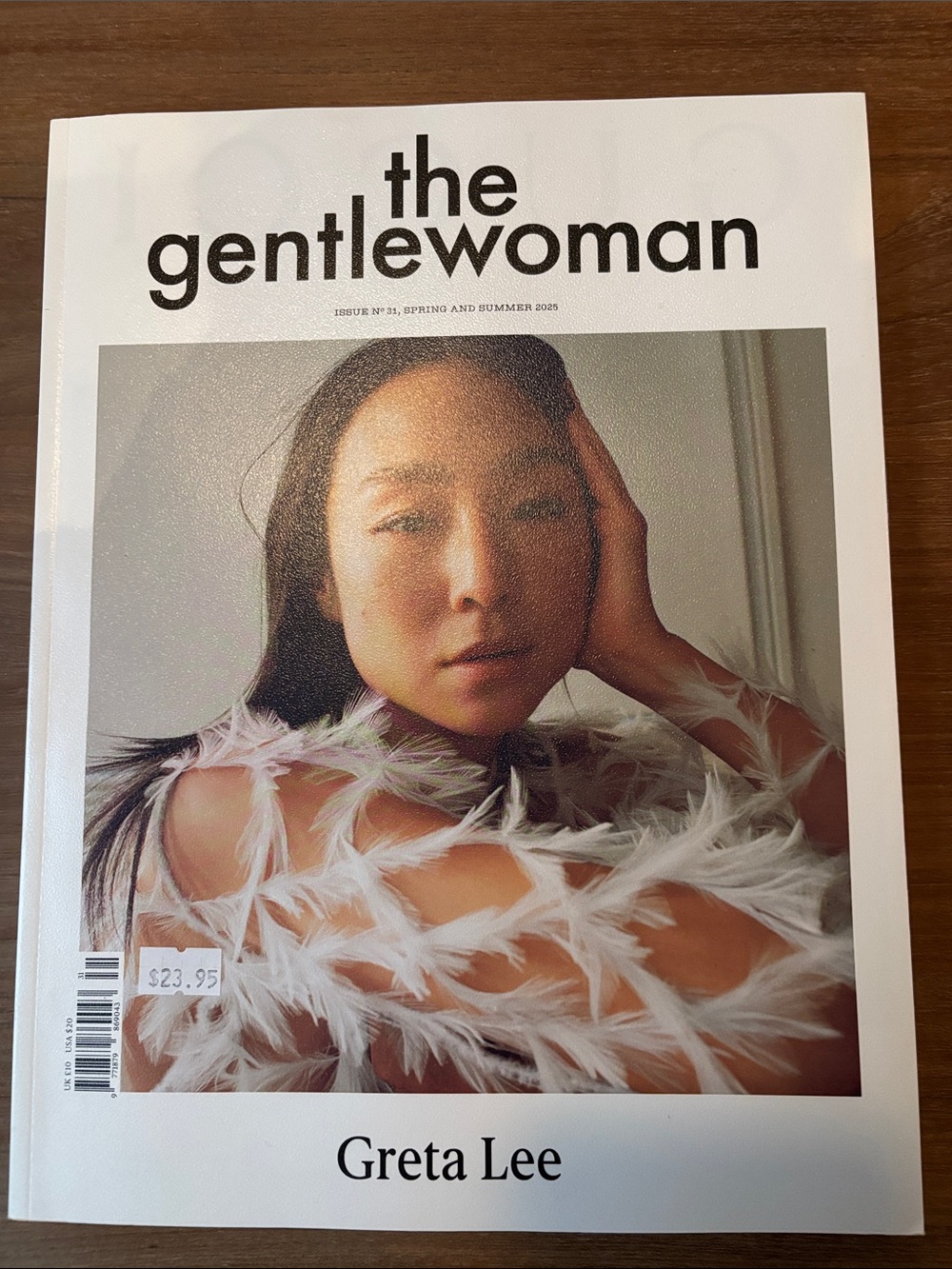 The Gentlewoman No 31 - Spring and Summer 2025 - Greta Lee